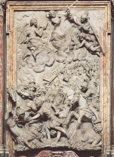 La batalla de Anghiari, 1685-87 de Giovanni Battista Foggini